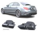 PONTEIRAS DE ESCAPE PARA MERCEDES CLASSE C W205 14-18 LOOK C63 - 1