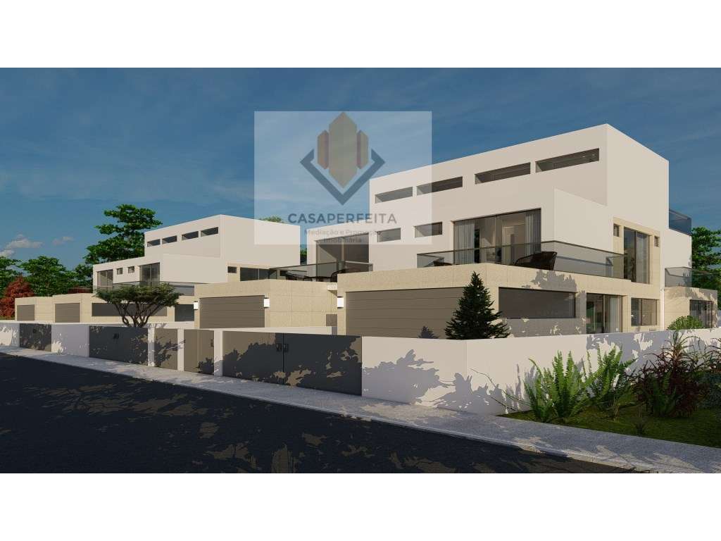 Moradias V5 de Luxo com Piscina, Jardim e Terraços - Praia da Madalena-24