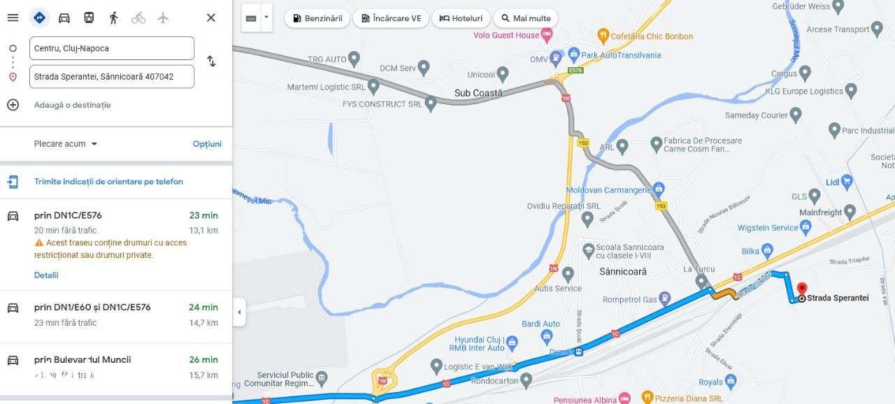 Ultimele 3 Parcele Sannicoara 600mp intravilan CF 5 minute de aeroport - Imagine principală: 2/8