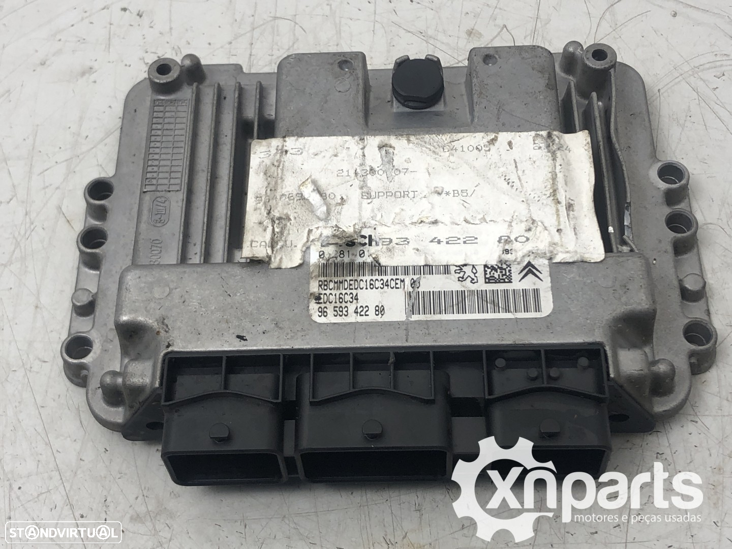 Centralina do motor Usado CITROЁN C4 I 1.6 HDi | 11.04 - 07.11 REF. 96 593 422 8... - 2