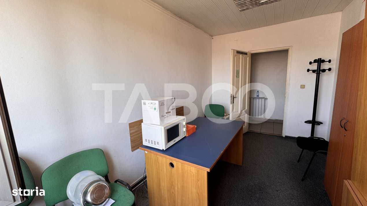 Spatiu birou de inchiriat pretabil firma mica consultanta 12mpu Sibiu - Imagine principală: 4/4