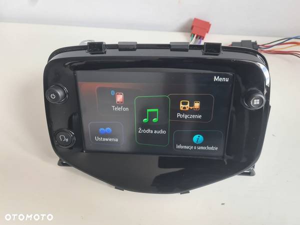 RADIO CITROEN TOYOTA AYGO 107 citroen C1 ANDROID AUTO NAWIGACJA PL - 2