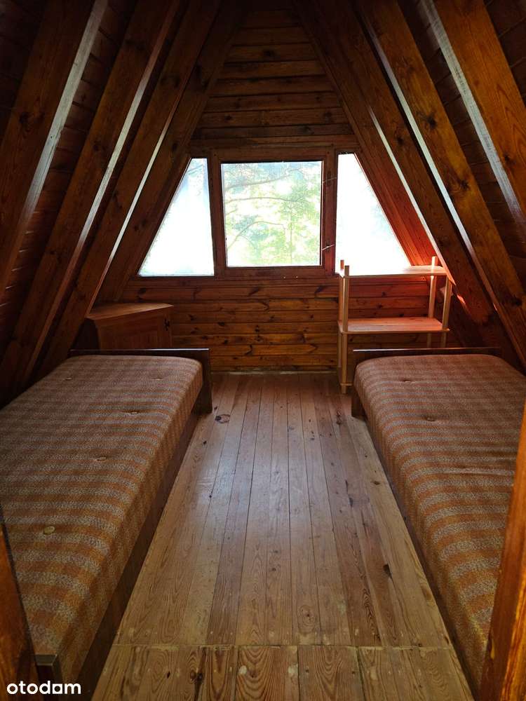 Domek letniskowy BRDA w lesie nad brzegiem jeziora-12