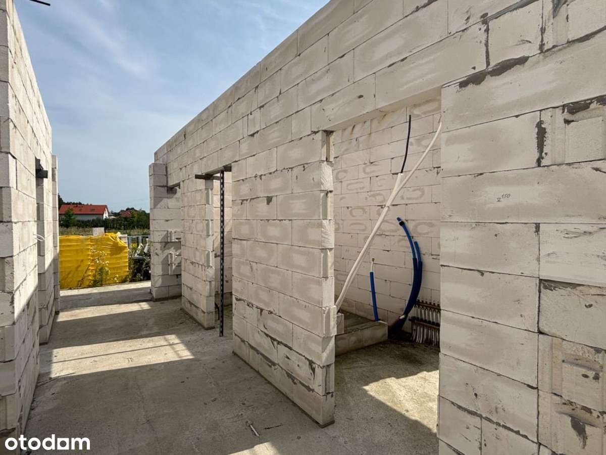 Działka z domem w budowie Prężyce Okazja! 1600 m2-15