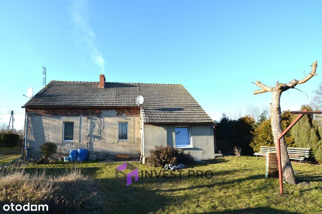 37 arów w Sarnowie - dom z cegły i duże zaplecze-1