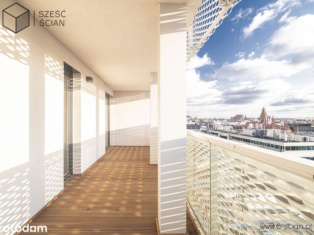 Piękny widok na panoramę Wrocławia | Atal Towers-2