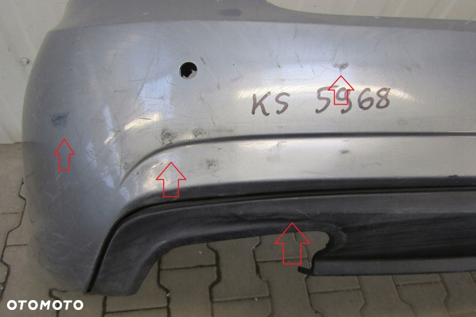 Zderzak tył Mercedes E-Klasa 212 AMG Sedan 09-12 - 5