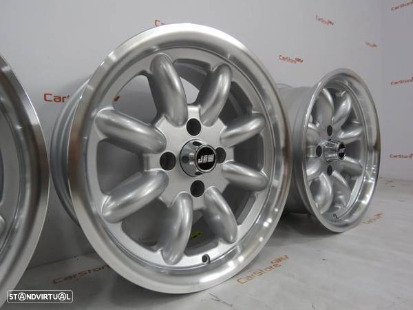 Jantes JBW Minilight 15 x 7 et 0 4x108 Cinza+ aba polida - 5