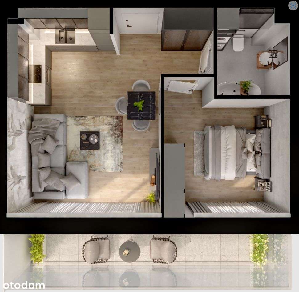 Natura Park - Mieszkanie nr 7 - Pełny obrazek: 2/14