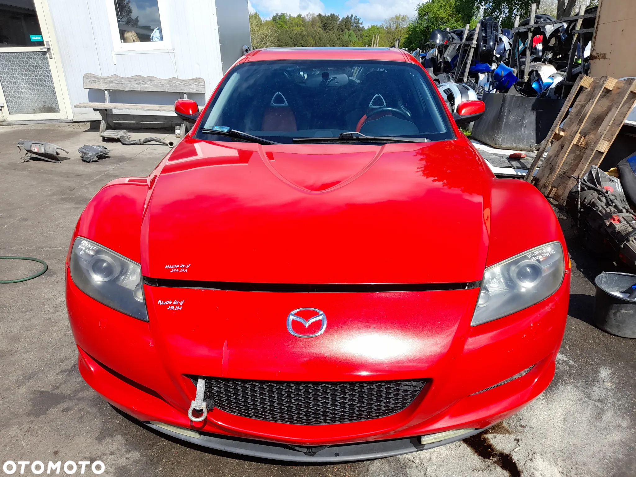 MAZDA RX-8 DRZWI LEWY PRZÓD LEWE PRZEDNIE 27A - 20