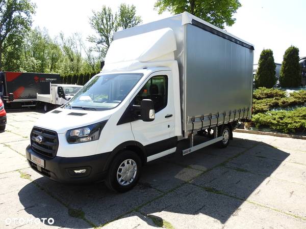 Ford TRANSIT NOWY PLANDEKA WINDA 8 PALET KLIMATYZACJA TEMPOMAT ASO GWARANCJA 130KM [ B43418 ] - 7