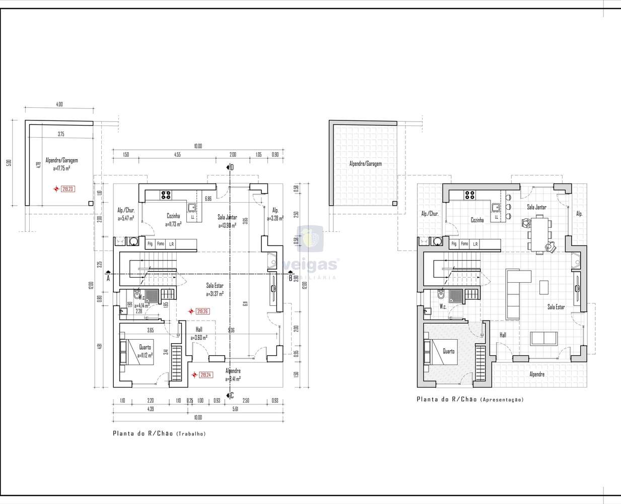 Moradia T4 isolada  em Construção em Ansião-25