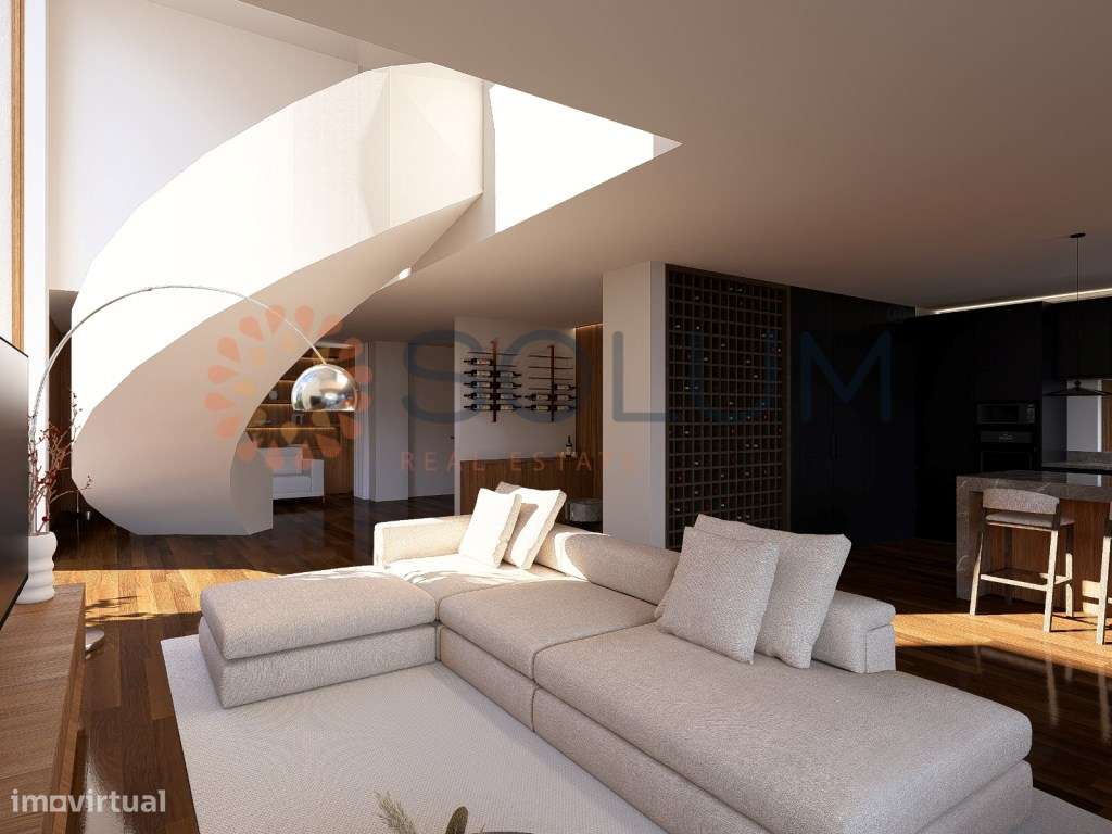 Moradia Contemporânea com Piscina e Design Moderno - Montijo-2