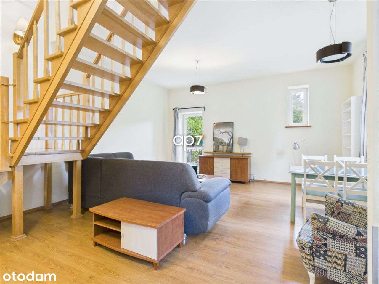 Dwupoziomowe mieszkanie przy ul. Grzegórzeckiej - Pełny obrazek: 1/16