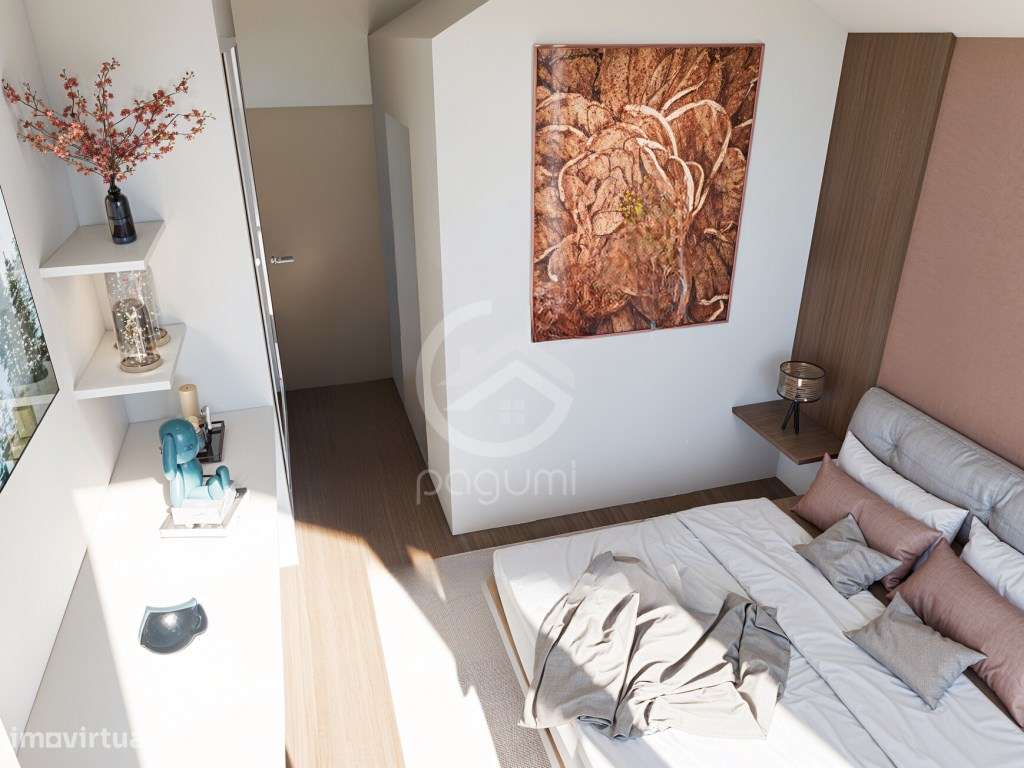 Moradia T3 Abragão - O seu refúgio moderno começa aqui. - Grande imagem: 3/17