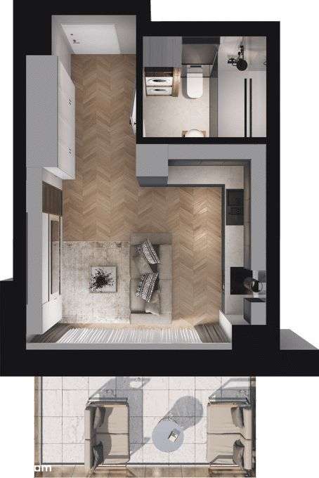 Ville Garden | mieszkanie 1-pok. | A.25 - Pełny obrazek: 4/10