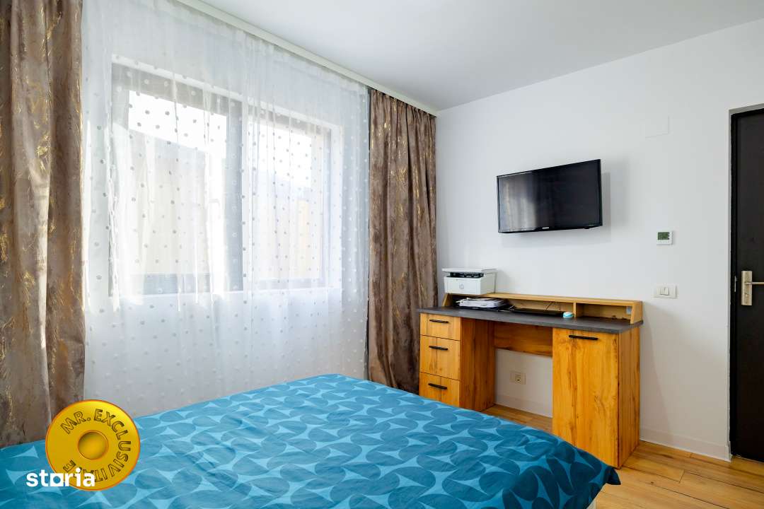 Casa pe parter, 3 camere, mobilata si utilata, Stefanesti-8