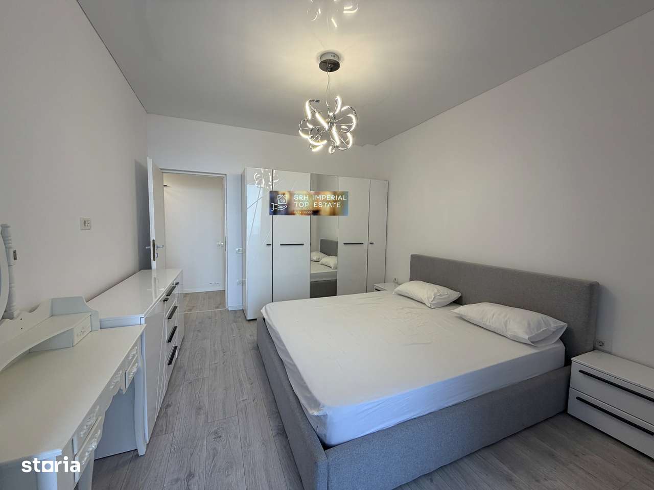 Apartament 3 camere 2 bai Stefan Building Promenada Vedere Frontala-4