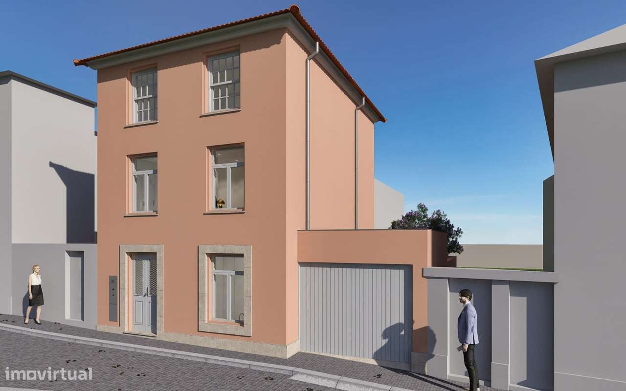 Moradia na Foz v4 com jardim e garagem - Grande imagem: 4/40