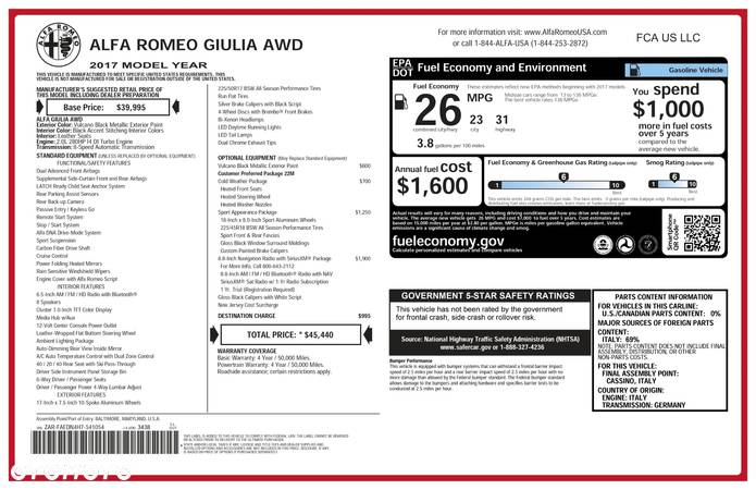Alfa Romeo Giulia 2.0 Turbo TI Q4 - 20