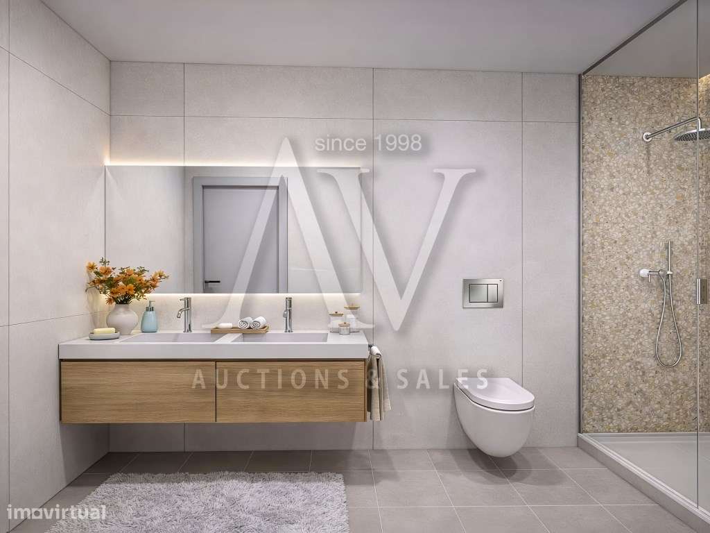 T3- Condomínio fechado , piscina aquecida, parque infantil, em Leiria - Grande imagem: 4/12