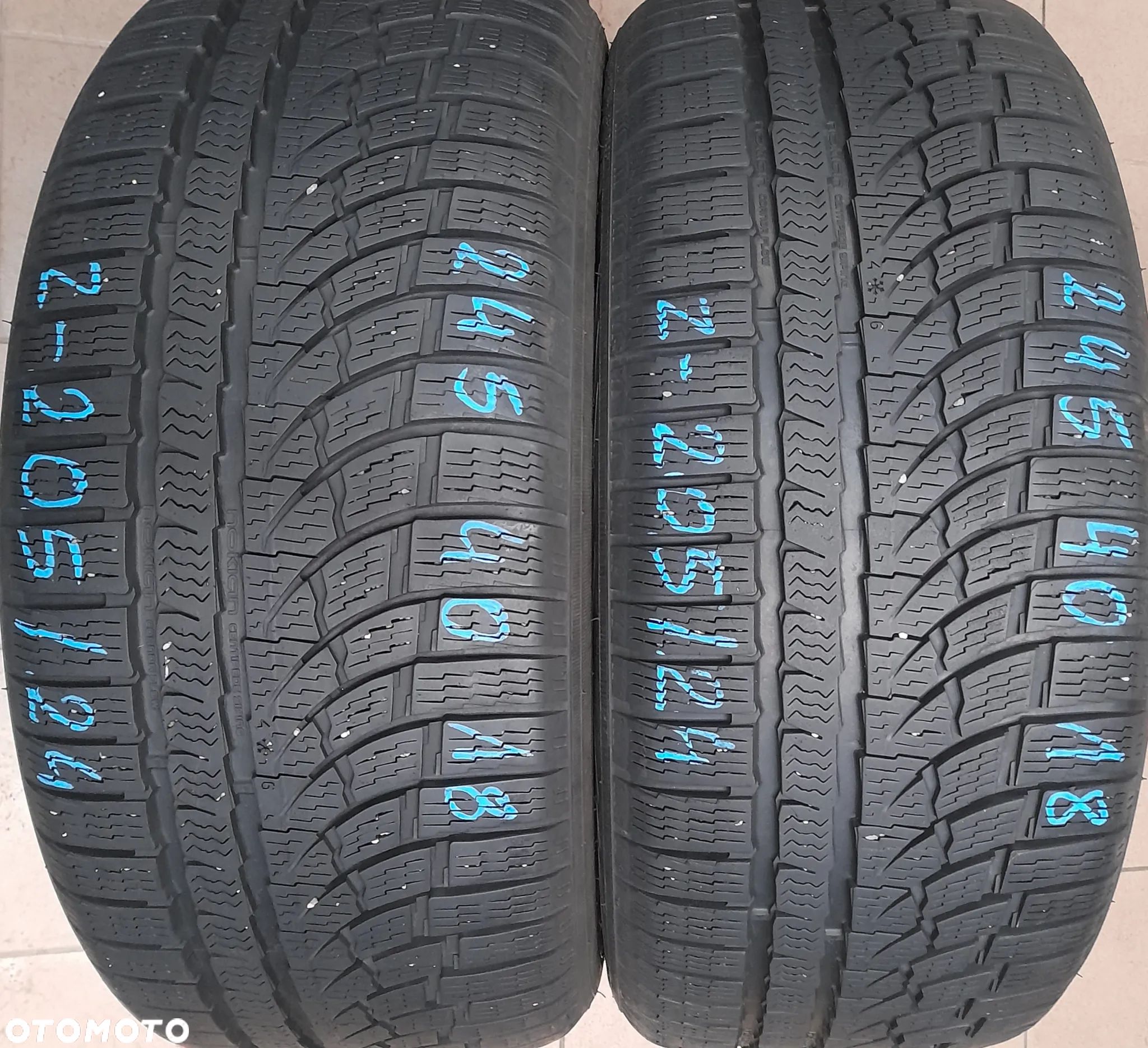 245/40r18 97V (Z205/24)003 2szt 7mm WR A4 NOKIAN 2018r ZIMOWE - 1