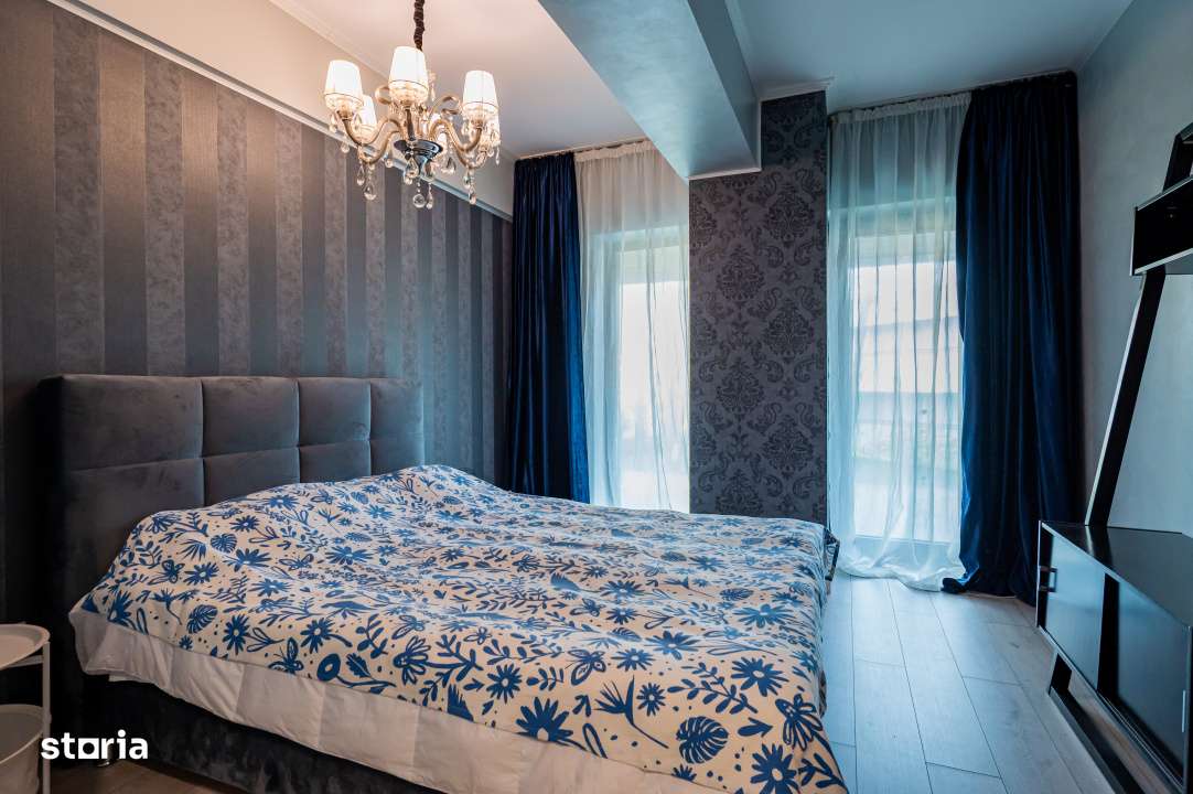 Apartament 2 camere - Mamaia | 20 m de plaja | Blue Bike Residence –-11