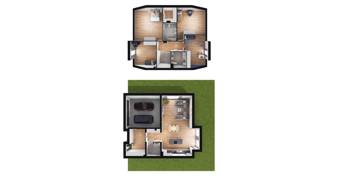 4-pokojowy dom 194m2 + ogródek Bez Pośredników - Pełny obrazek: 2/7