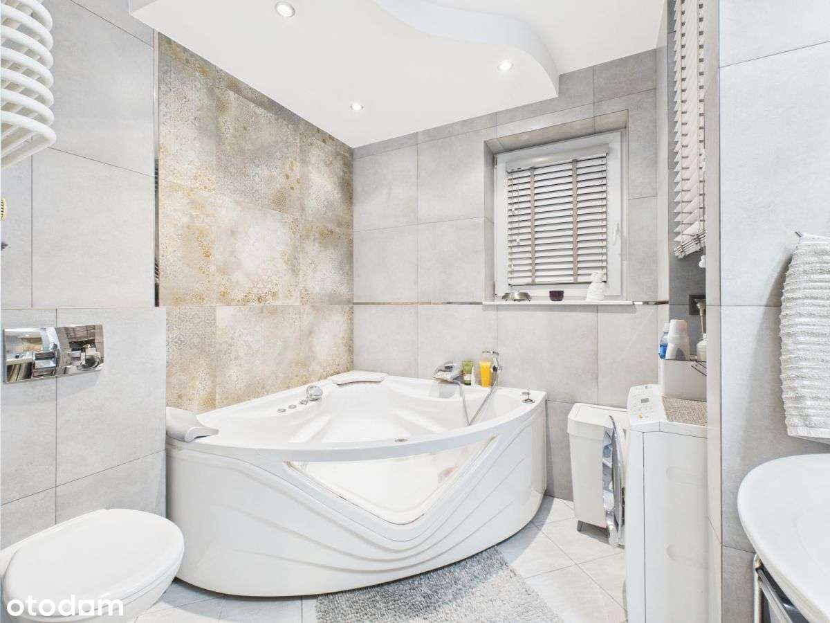 Komfortowe 2-poziomowe M4 z garażem i piwnicą-8