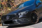 Grila Centrala Mercedes CLA X118 C118 (2019-up) GT-R Panamericana Design Negru Luc- livrare gratuita - 16