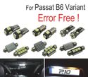 KIT COMPLETO DE 19 LÂMPADAS LED INTERIOR PARA VOLKSWAGEN VW PASSAT B6 3C 5 06-11 - 1