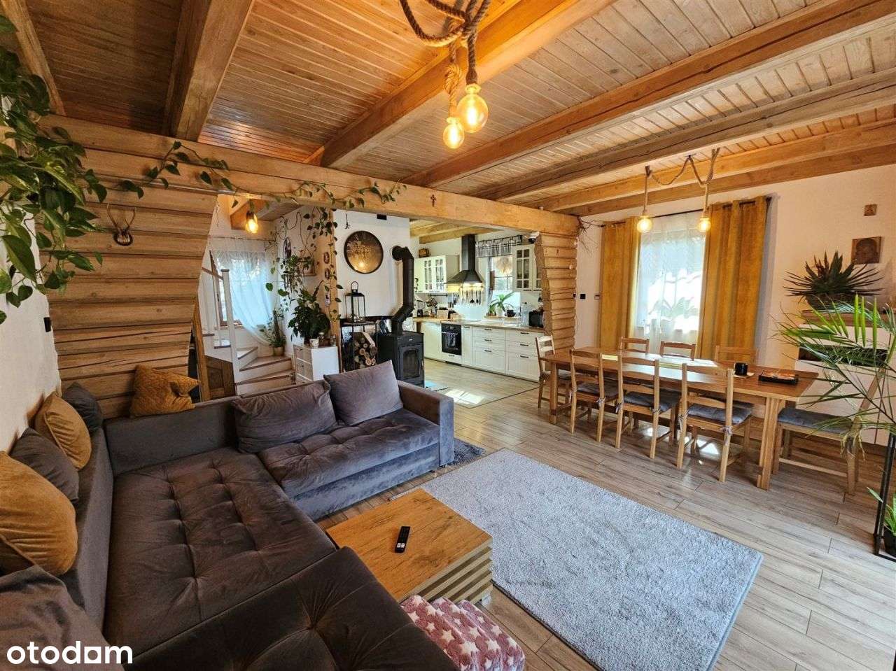 Drewniany dom 100 m² Trzebunia.-10