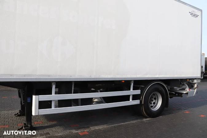 Chereau SEMI-REMORCĂ FRIGORIFĂ / THERMO KING SLXCITY LINER / SAF / L: 9,4 M / LIFT - 16