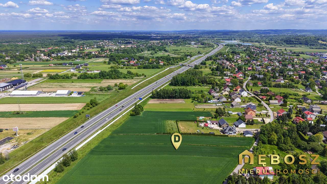 Targowisko | Działka usługowa przy autostradzie - 36ar / 649.000zł - Pełny obrazek: 5/12