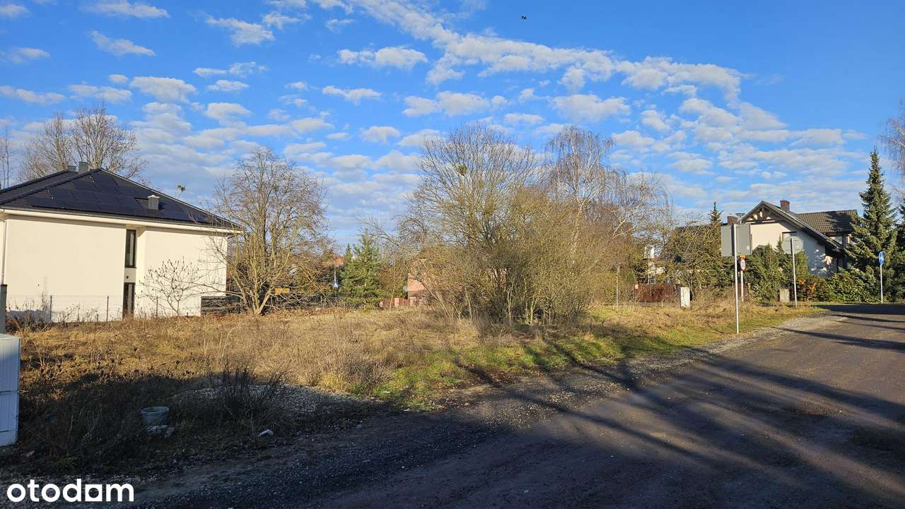 Działka budowlana 841 m² – Poznań, Strzeszyn ul. Wańkowicza-1