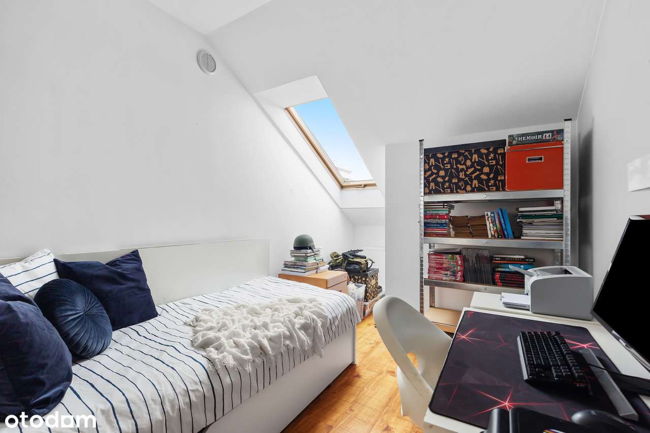 Wyjątkowe dwupoziomowe mieszkanie z balkonem! | strych do aranżacji-15