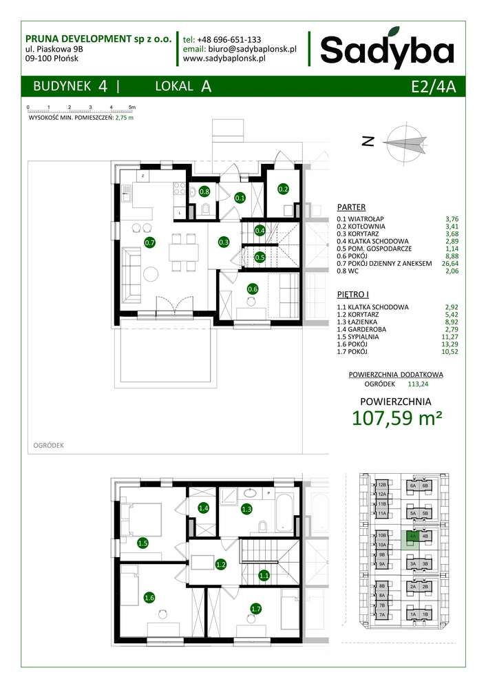 Osiedle Sadyba | dom 5-pok. | E2/4A - Pełny obrazek: 2/9