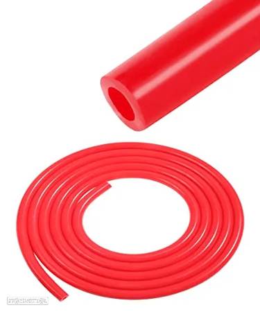Tubo de Vácuo Silicone - 10mm Vermelho - 1