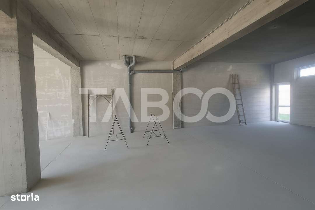 Spatiu comercial de inchiriat 116 mp vad excelent Selimbar Sibiu - Imagine principală: 4/7