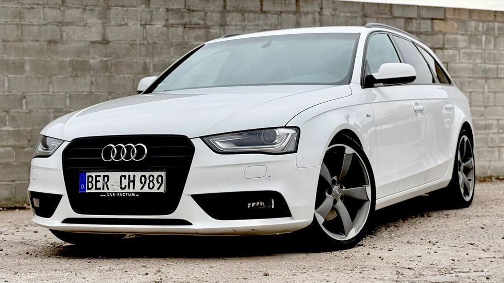 Audi A4 B8 (2007-2015) 2.0 TDI DPF clean diesel quattro S line Sportpaket 2013