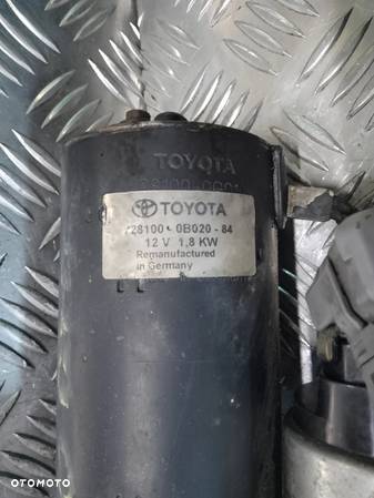 Rozrusznik TOYOTA Avensis t22 2.0 D4D 28100-0B020-84 - 2