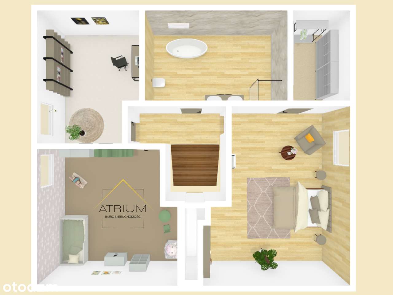 Goliszów k.Chojnowa – dom stan surowy zamknięty, działka w MPZP: MN/U-14