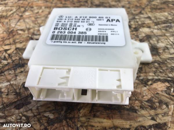 Modul senzor parcare Mercedes Benz E220 W212, 170cp, Automat - 1