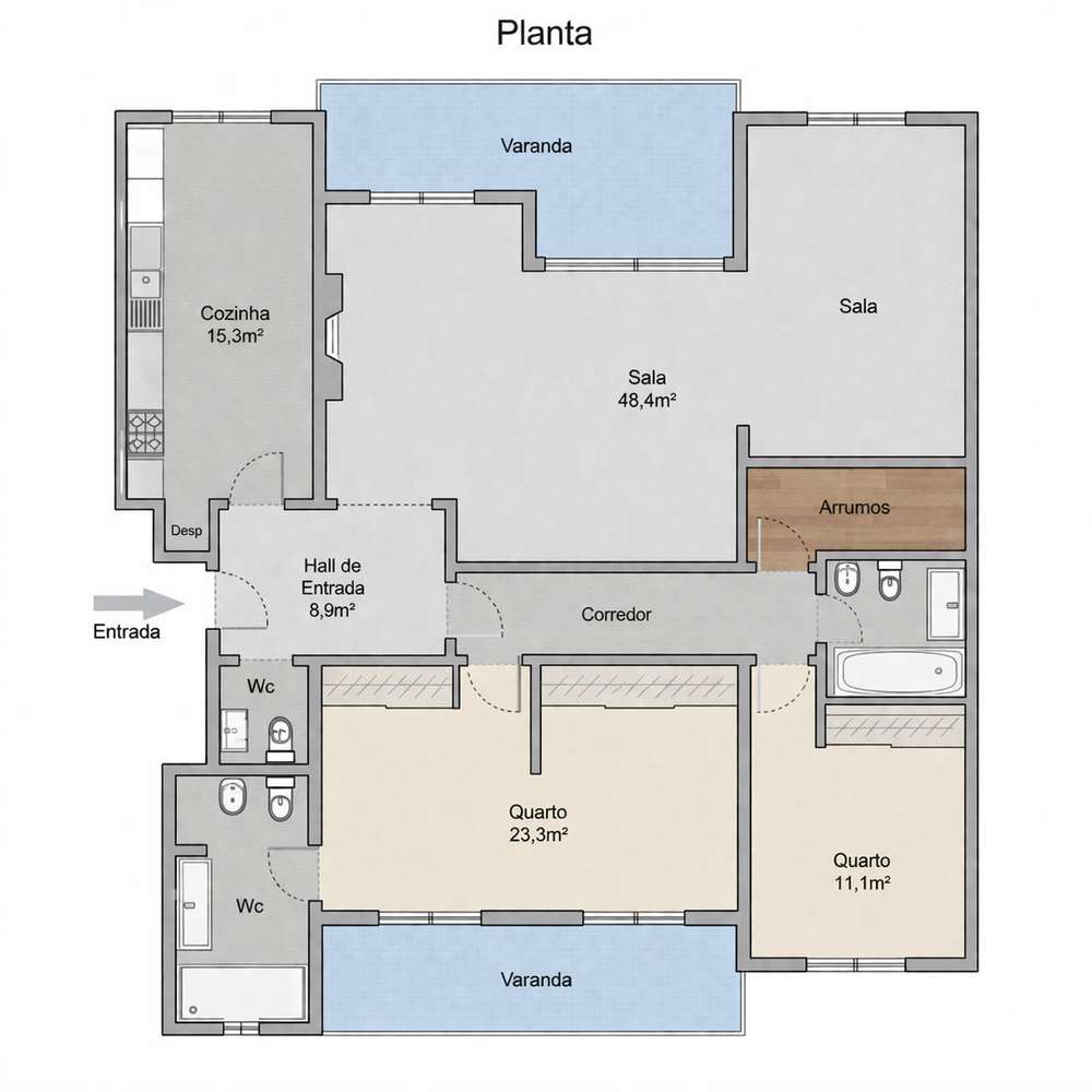 VISTA MAR | COSTA DA GUIA, CASCAIS | GARAGEM BOX 70m² | VERSÁTIL T2 CO-36