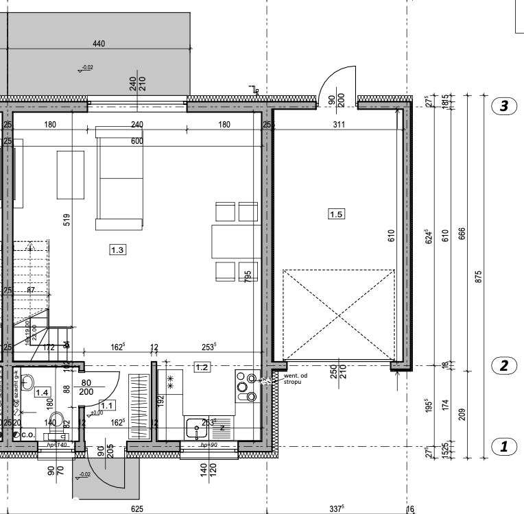 Dom 106m2 z dużym ogrodem i przestronnym salonem-6