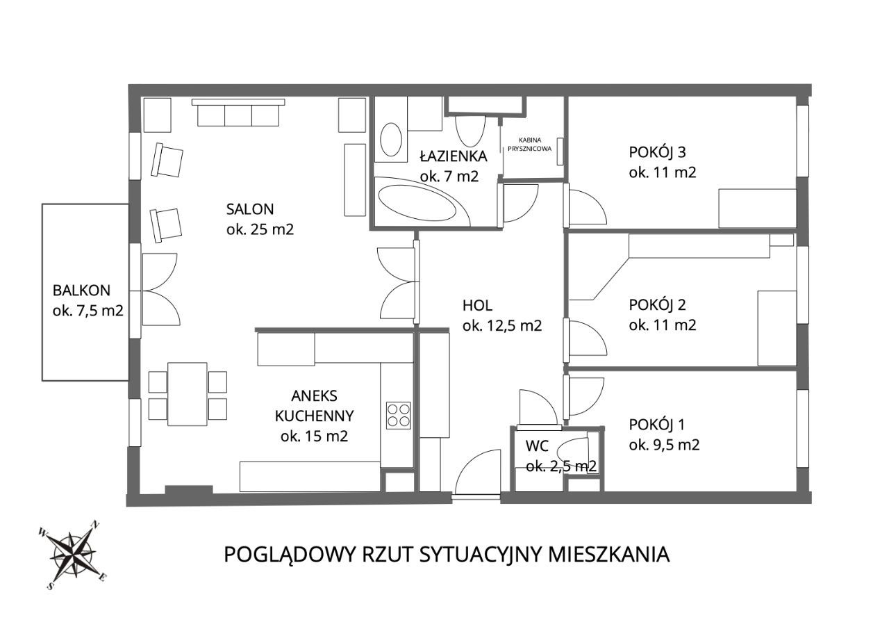 PO REMONCIE! Morena, 4 pokoje + 2 miejsca w hali