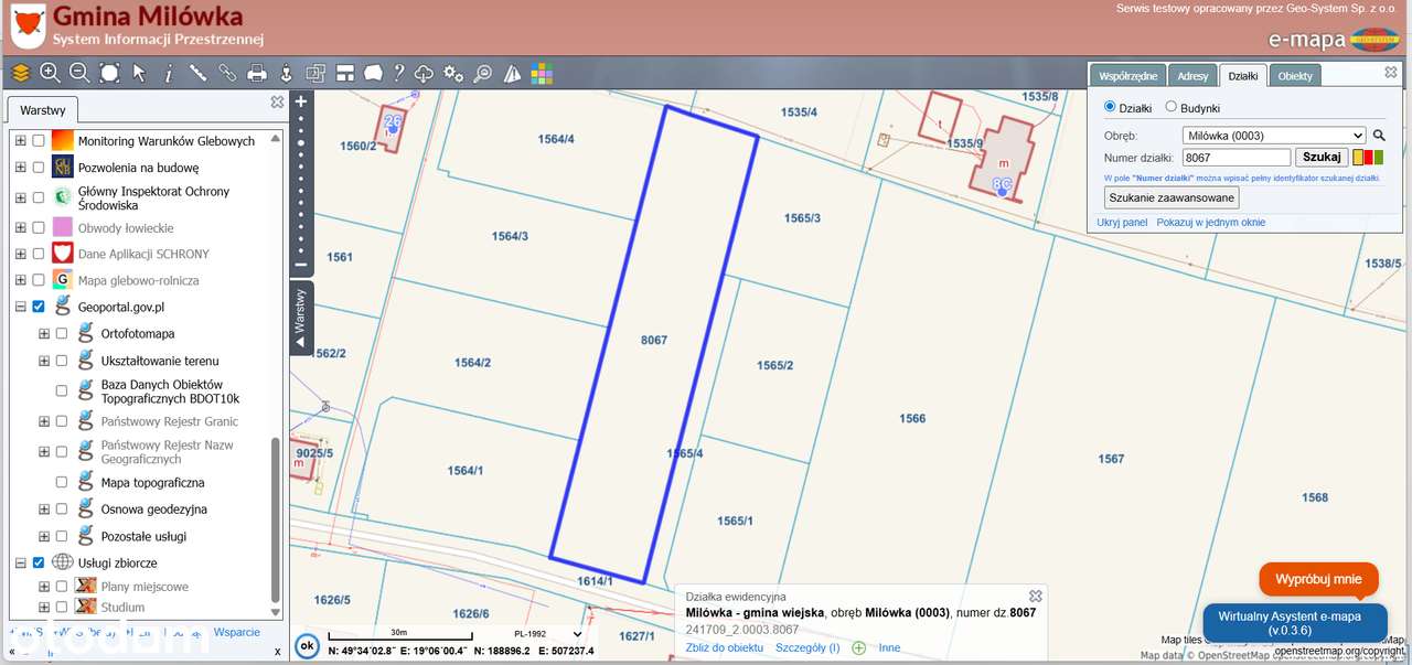 Na sprzedaż widokowa działka budowlana 2018 mkw - Milówka.-18