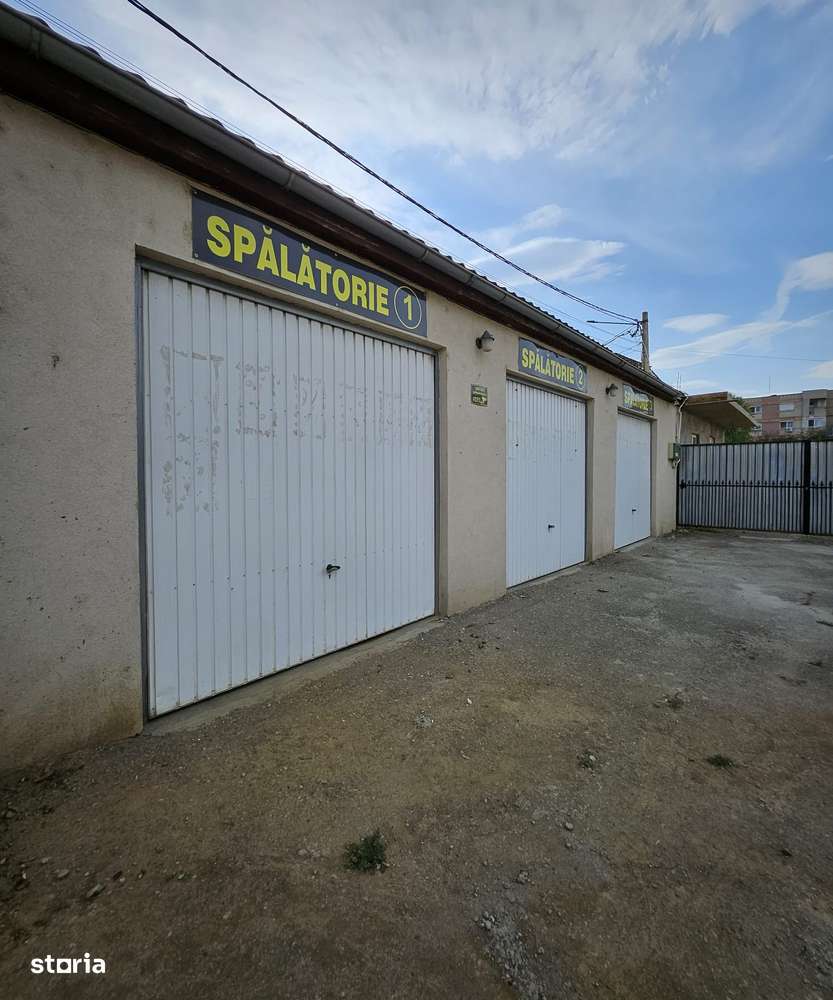 De închiriat – Spălătorie auto complet echipată, zona Sânmartin - Imagine principală: 1/9