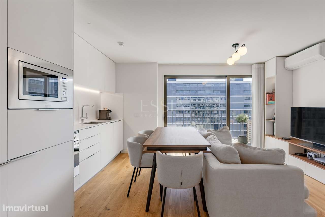 Apartamento T1 Como Novo no Antas Atrium - Totalmente Equipado - Grande imagem: 4/33