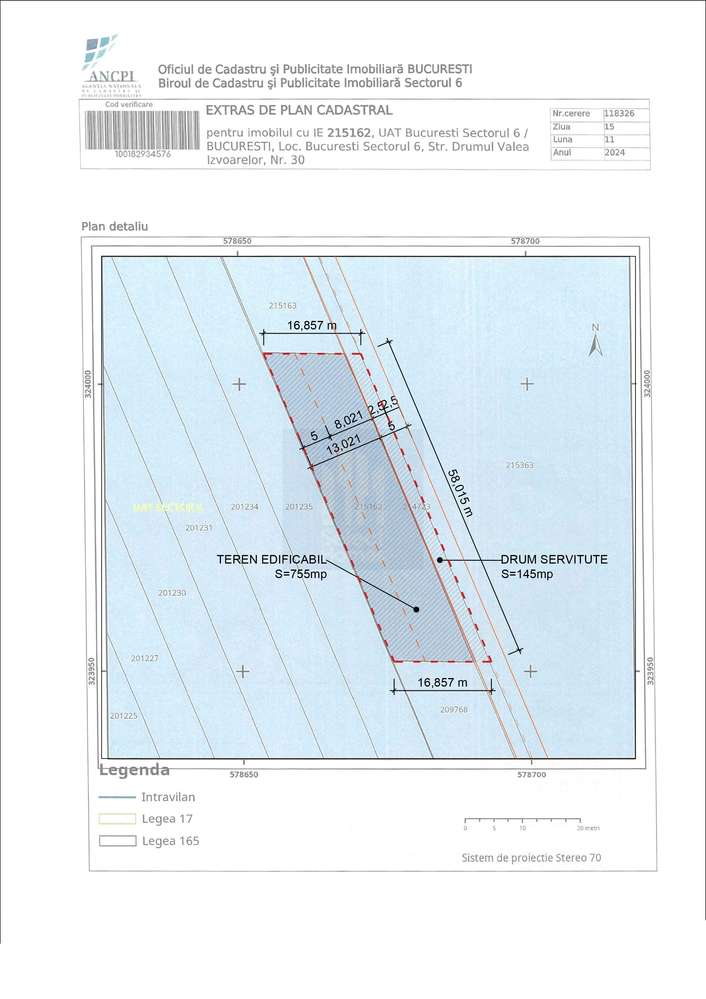 Teren 900mp | Urbanism | Vanzare | Prelungirea Ghencea | - Imagine principală: 5/11